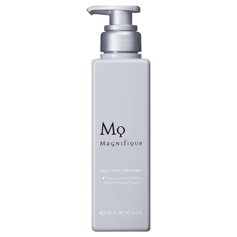 【医薬部外品】 マニフィーク スカルプ ケア トリートメント 300ｍL ノンシリコン リラクシングフローラルウッディの香り フケ かゆみ 頭皮臭 magnifique KOSE 0
