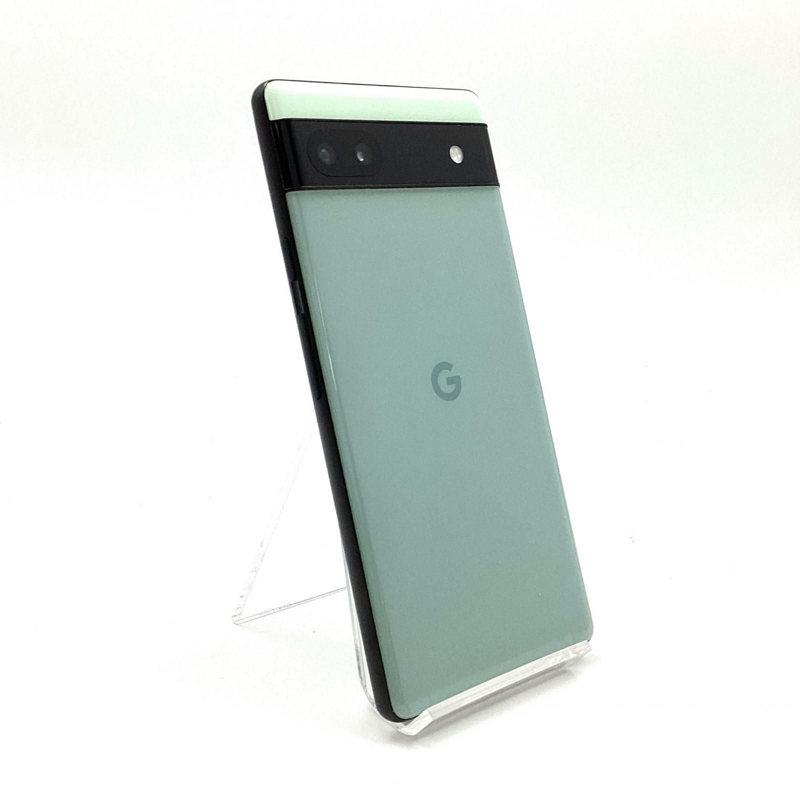 Pixel 6a 128GB Sage スマートフォン 本体 Google Pixel 6a E-Sim & Physical SIM 6.1'' Mobile Phone, 6GB