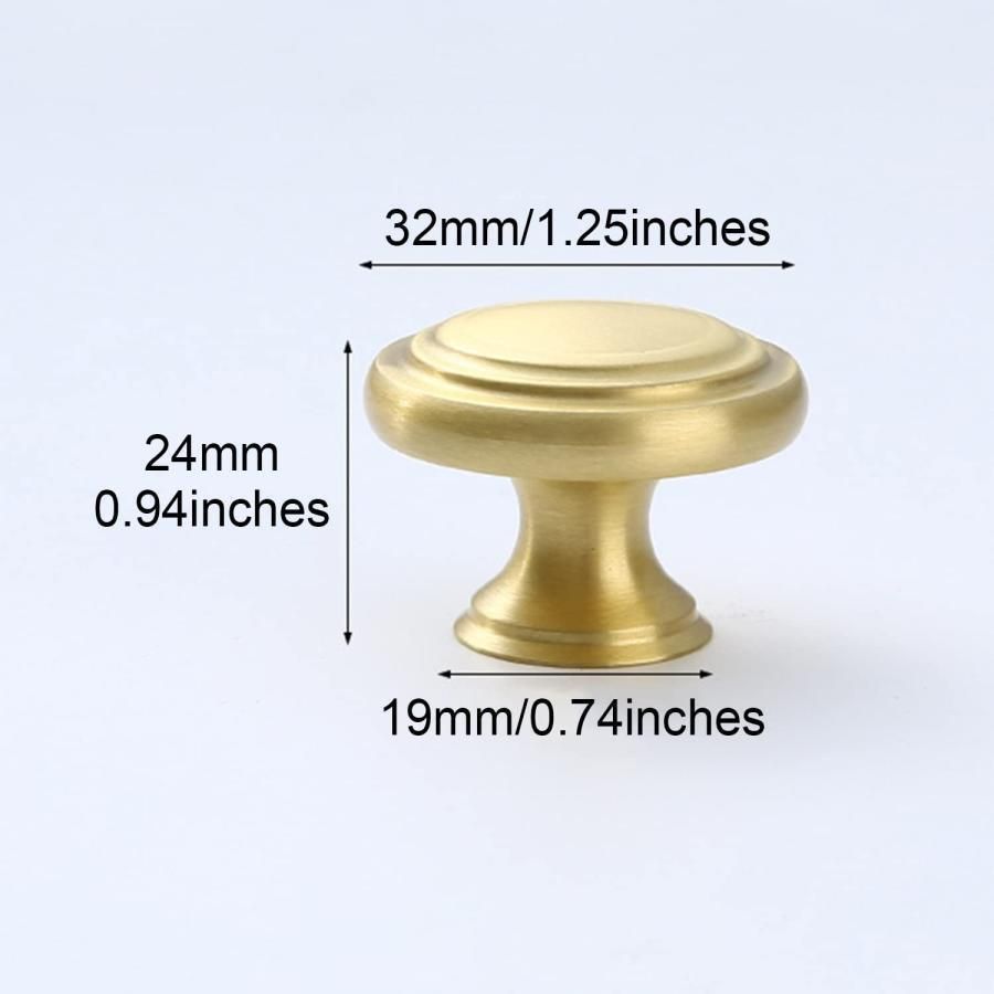 家具アクセサリー引き出しノブ10個。 10個入 真鍮 つまみ ゴールド 取っ手 ゴールド引き出しノブ 食器棚 プルハンドル ヨーロッパ風 戸棚 箪笥 食器棚 ノブ 扉ハンドル キャビネット  取っ手 真鍮 つ 家具アクセサリー、食器棚ハンドル、引き出しノブ、ドアハンドルプルプッシュキャビネット食器棚10パック ...