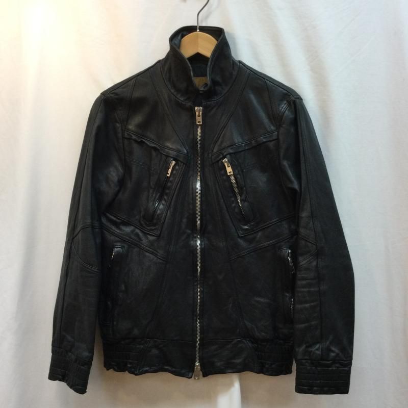 USED/古着 ＵＳＥＤ古着 ジャケット、上着 レザージャケット LIQUID リキッド 115 山羊革 ゴートスキン キュプラ ジップ