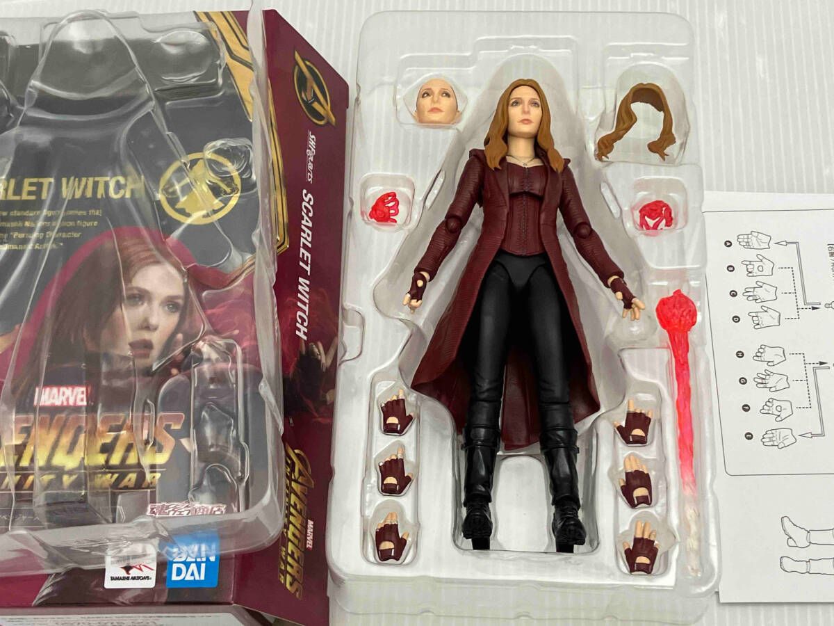 S.H.Figuarts スカｰレット・ウィッチ(アベンジャｰズ