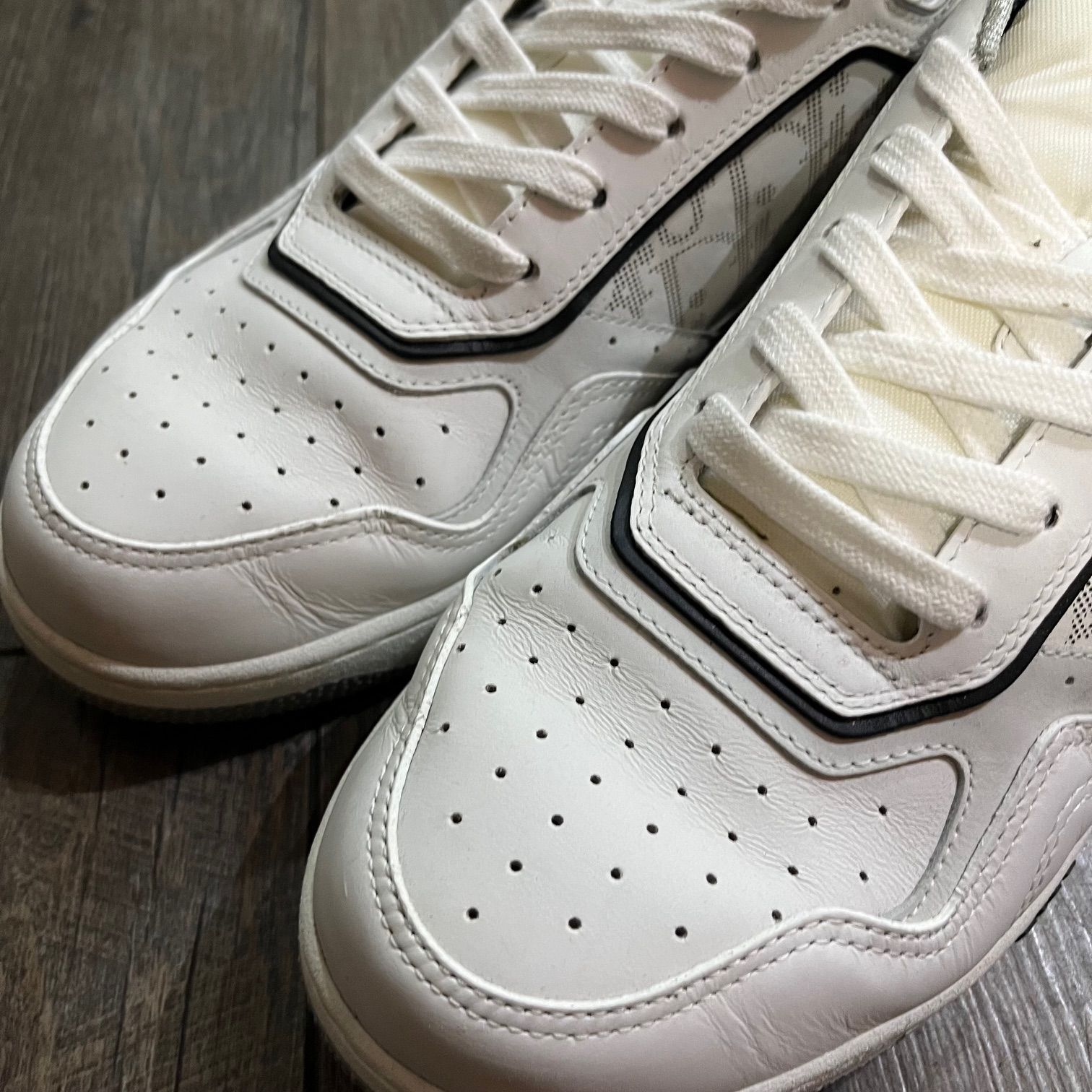 DIOR Shawn Stussy ディオール ショーン・ステューシー B27 Low Sneaker ローカット スニーカー 3SN272ZJJ  42 27cm程 63202A - メルカリ