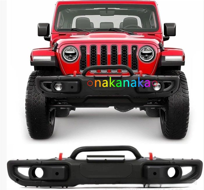 ジープ ワンギラー JL 用 2018- フロントバンパー 10周年記念モデル フロントバンパー