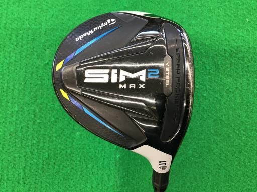 テーラーメイド SIM2 MAX 5W フェアウェイウッド FW TENSEI BLUE TM50(SIM2 FW) (フレックスSR) メンズ 男性用 右利き 右用 Dランク ゴルフクラブ