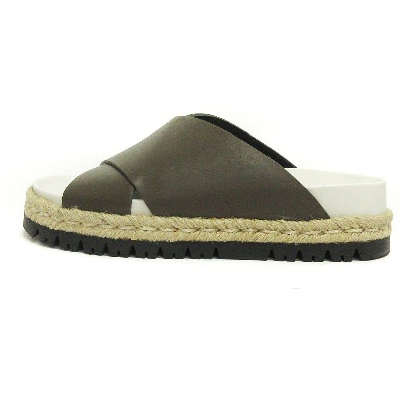 マルニ MARNI フスベット サンダル エスパドリーユ クロスストラップ