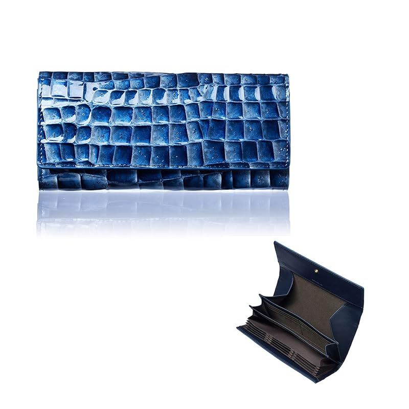 新着商品 FRANCK ROSSINI イタリア LIFE MASINI 社製 仔牛革 週刊文春 掲載商品 Align アライン レディース 長財布 エナメル マルチ 美しく 軽くて 使いやすい カード縦型収納 大型BOX小銭入 プレゼント ギフ