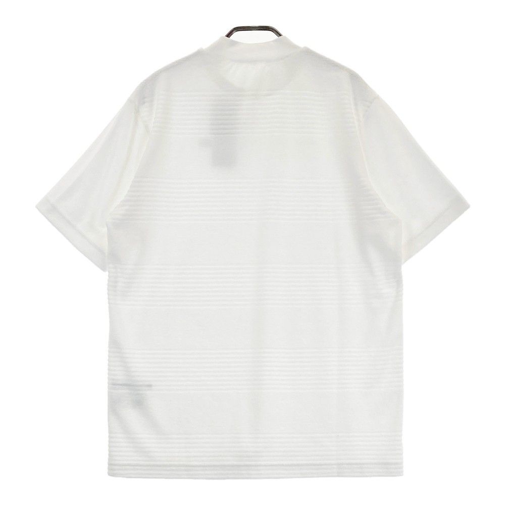 サイズ：L TRAVIS MATHEW トラビスマシュー  半袖Tシャツ ボーダー柄 ホワイト系 [240101444163] ゴルフウェア メンズ ストスト サイズ：L TRAVIS MATHEW トラビスマシュー 半袖Tシャツ