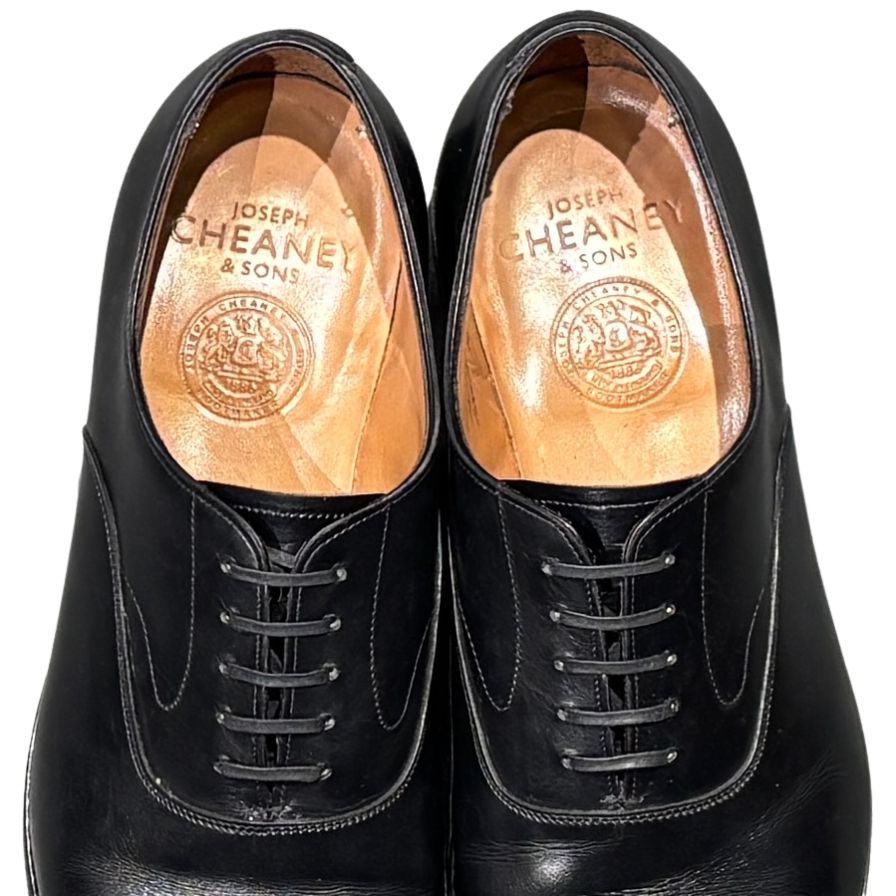 【未使用】ジョセフチーニー アルフレッド ストレートチップシューズ 茶色4Q5 未使用】ジョセフチーニー アルフレッド ストレートチップ