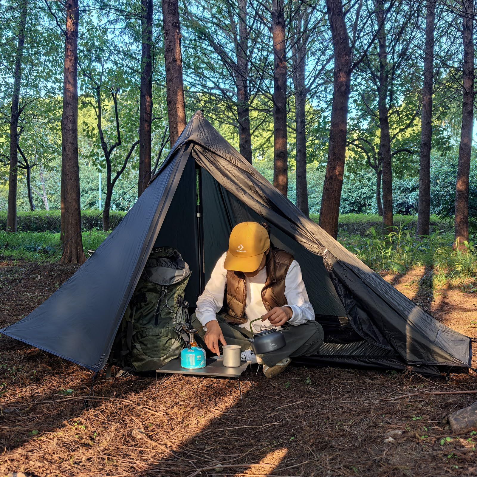 TOMOUNT 登山用テント 超軽量テント 1.1~1.5kg PU3000mm 1人/2人
