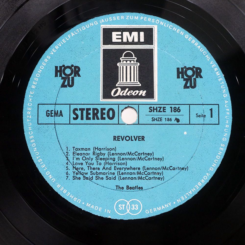 ドイツ盤 BEATLES/REVOLVER/ODEON SHZE186 LP - メルカリ