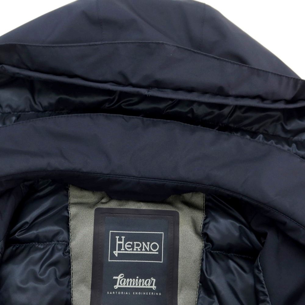 中古】ヘルノ Herno Laminar GORE-TEX ダブルブレスト ダウンコート