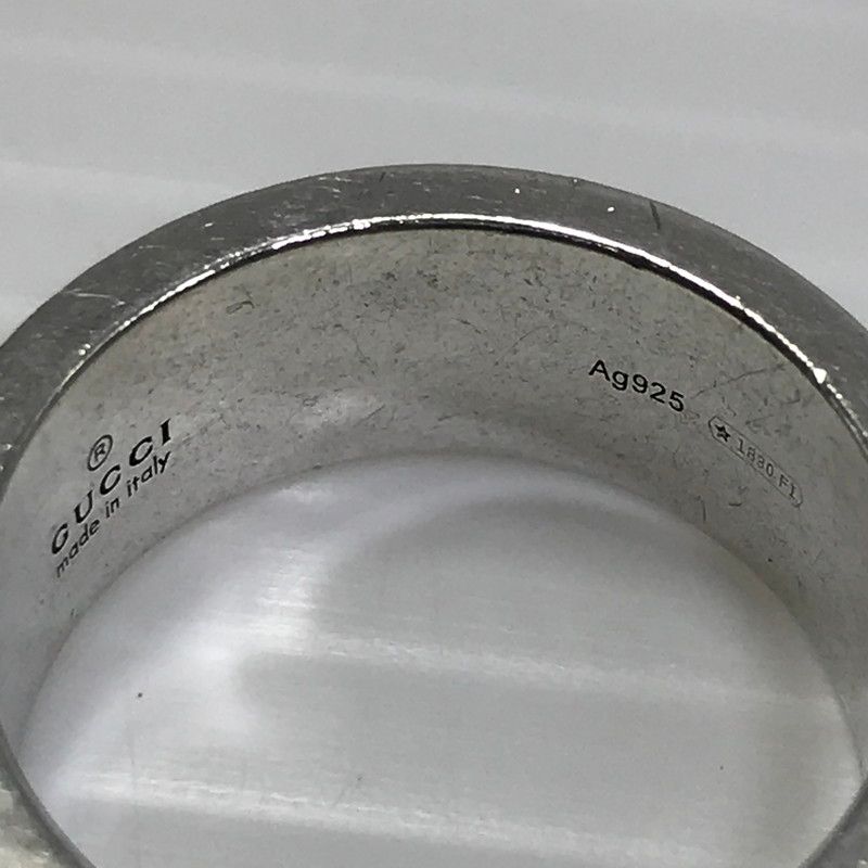 GUCCIゴーストリング 中古品】GUCCI グッチ SV GHOST RING 455318 ゴースト リング