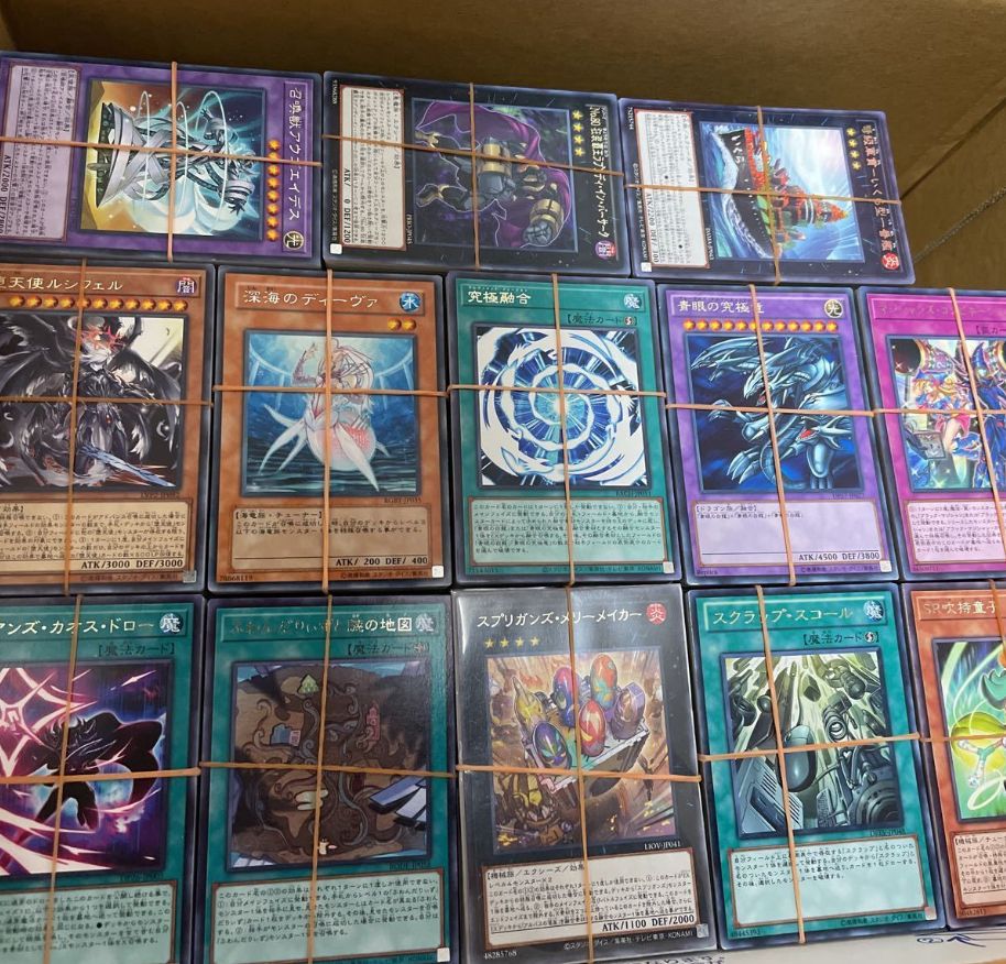 遊戯王 引退品① ノーマル デッキパーツメイン 5000枚〜 遊戯王 日本語 字レア のみ まとめ売り 5000枚 引退 セット 大量