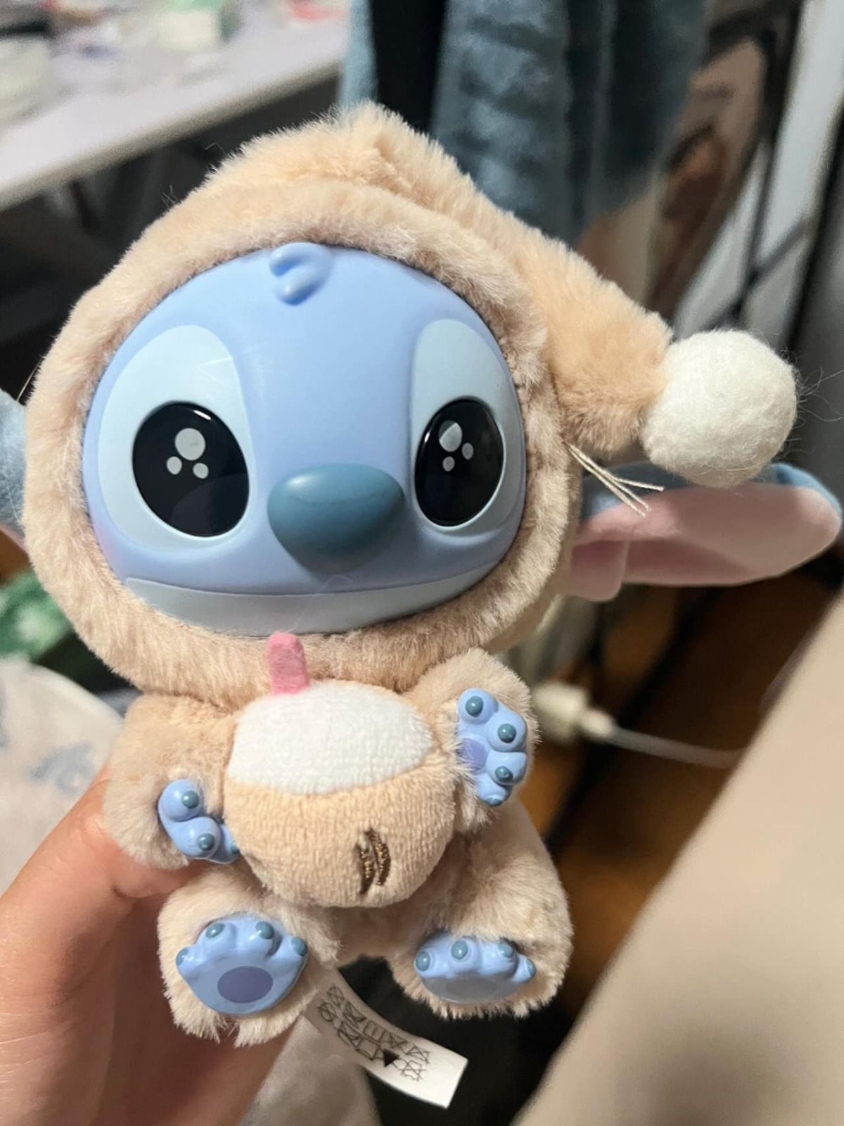 Disney x MINISO ディズニー 公式 スティッチ ぬいぐるみ「EAT