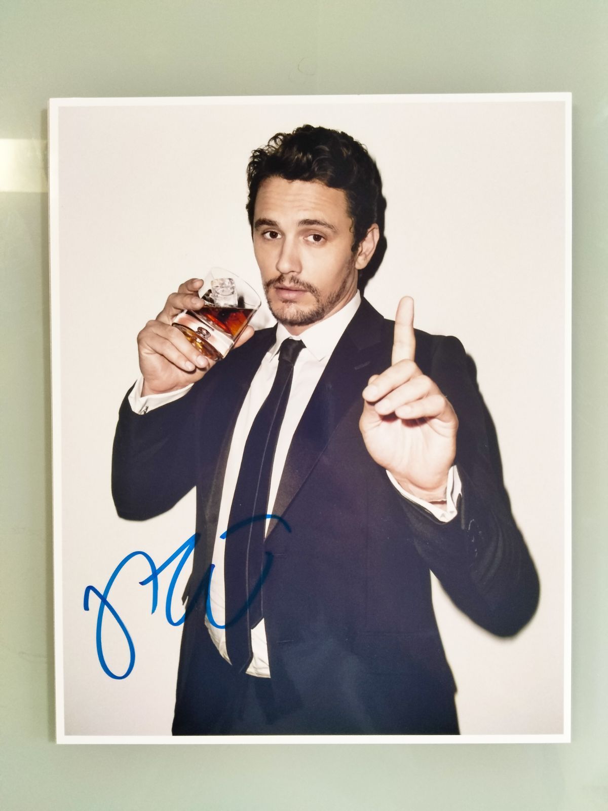 ジェームス・フランコ直筆サイン入り超大型写真…James Franco… ジェームス・フランコ直筆サイン入り超大型写真…James Franco