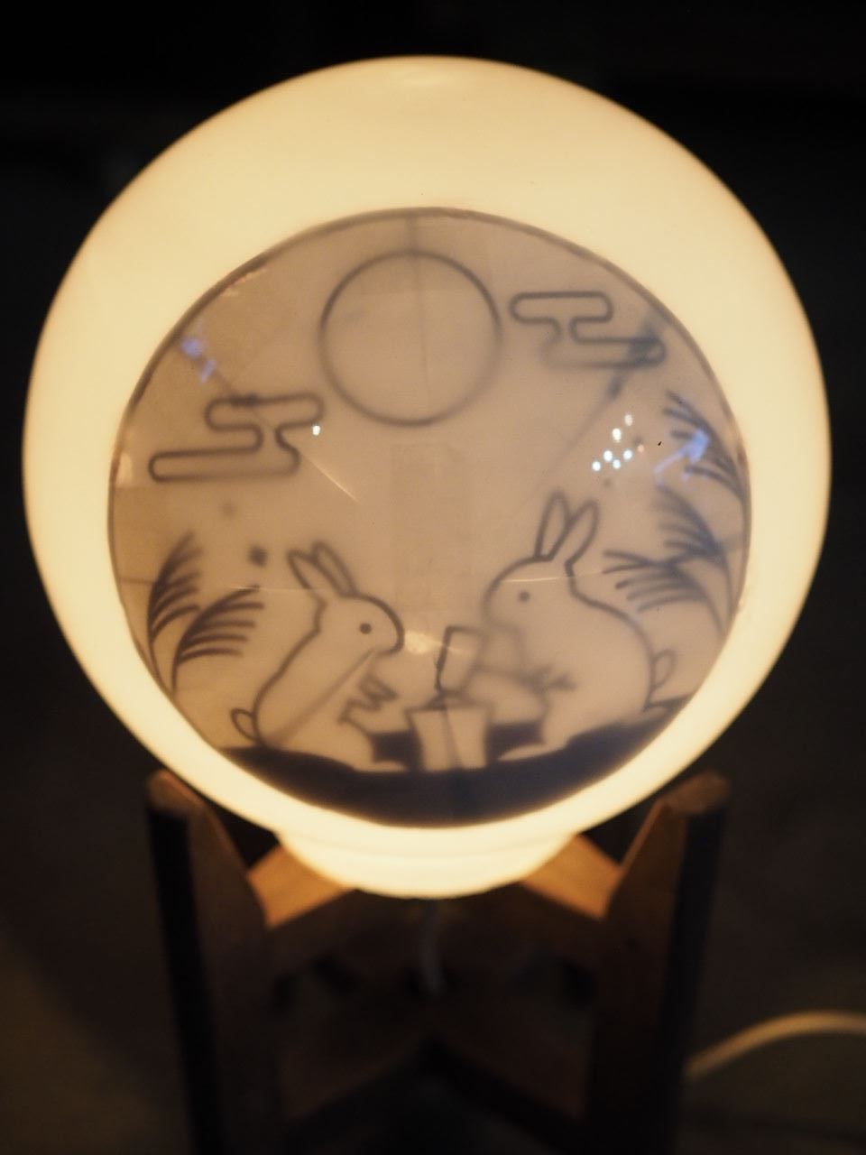 昭和レトロなリメイクランプ 古録展 送料無料 品番D628