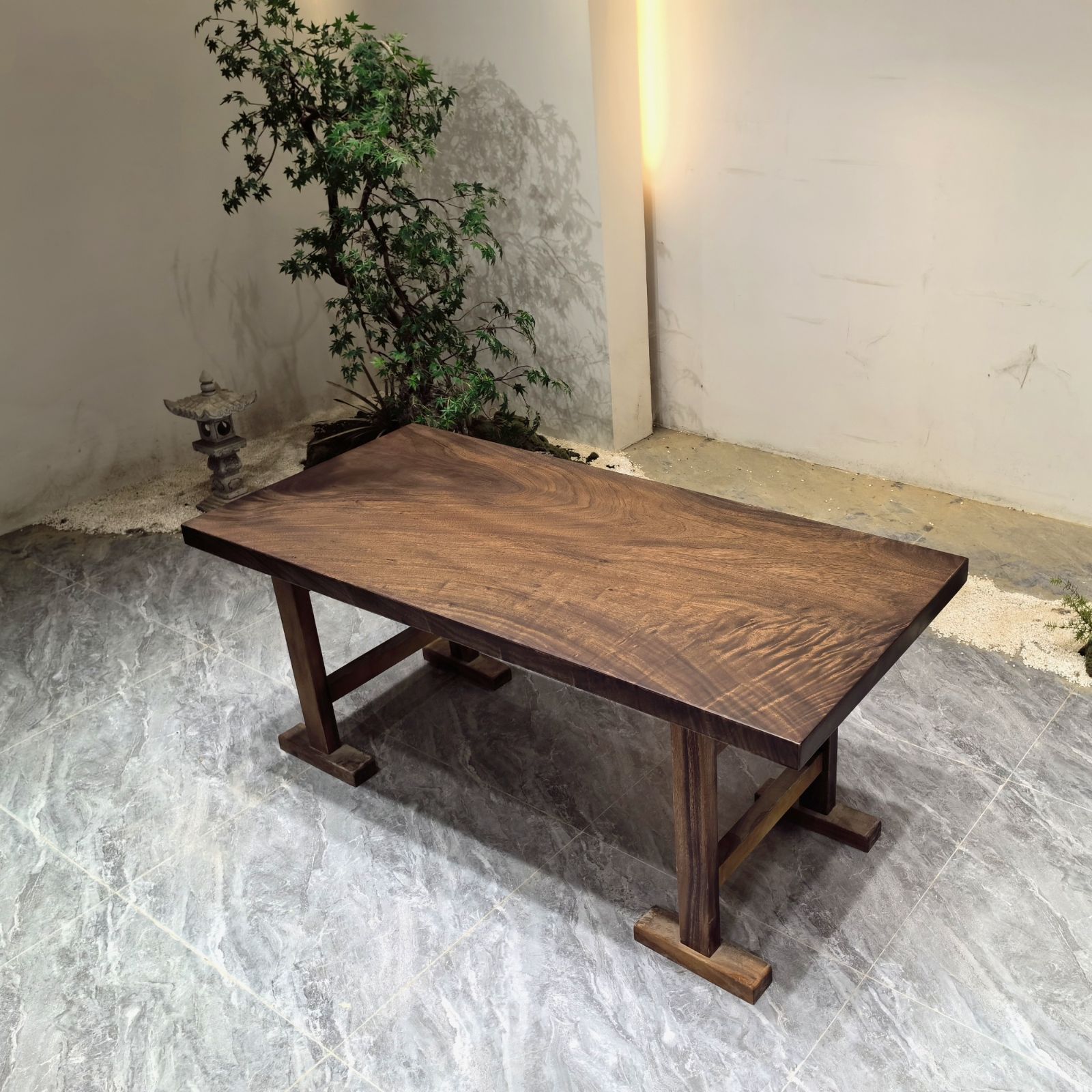 モンキーポッド　一枚板無垢 乾燥材　長さ172cm×幅82cm×厚さ6cm カウンター　センターテーブル　ダイニングテーブル