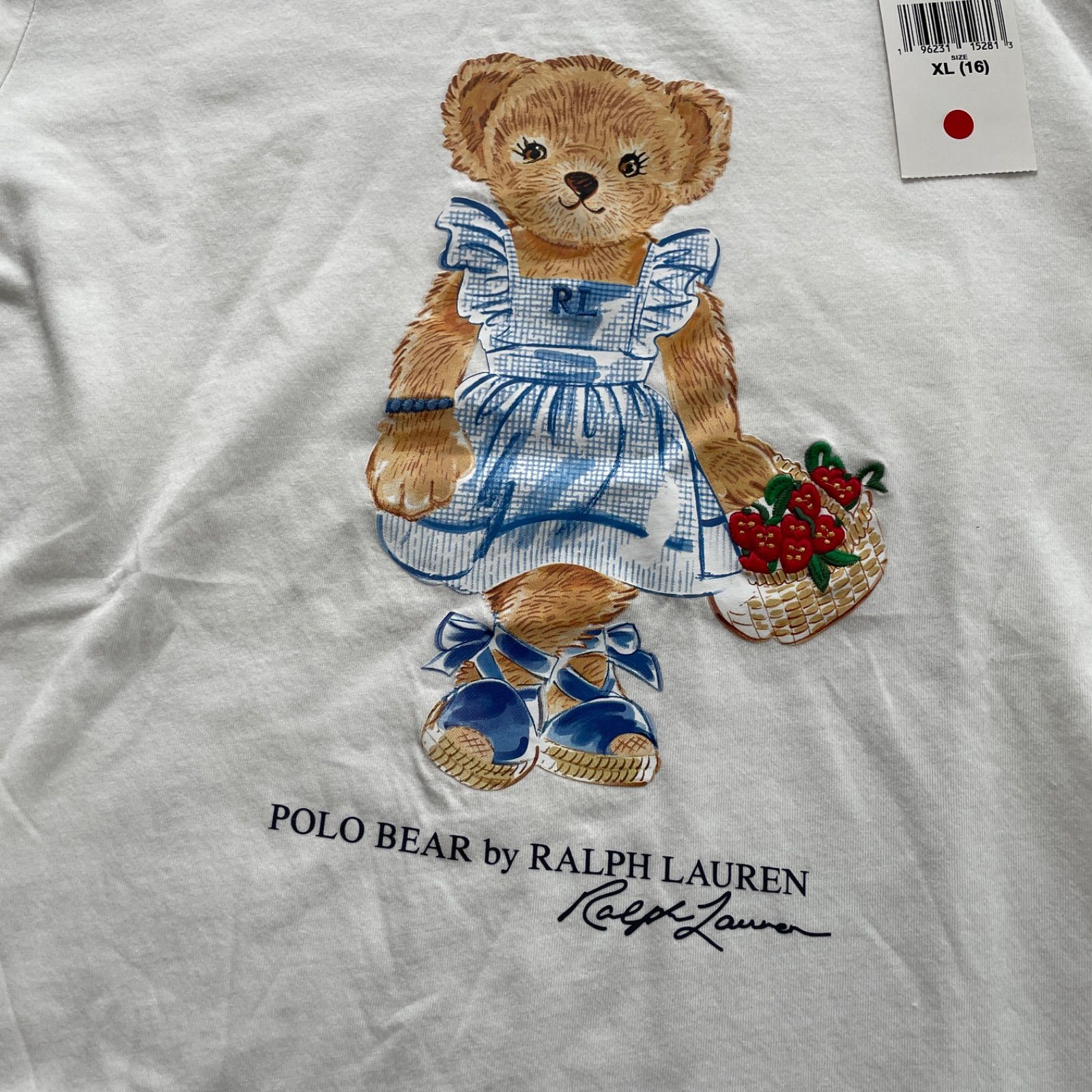 未使用アウトレット品】 Ralph Lauren ラルフローレン ポロベアTシャツ