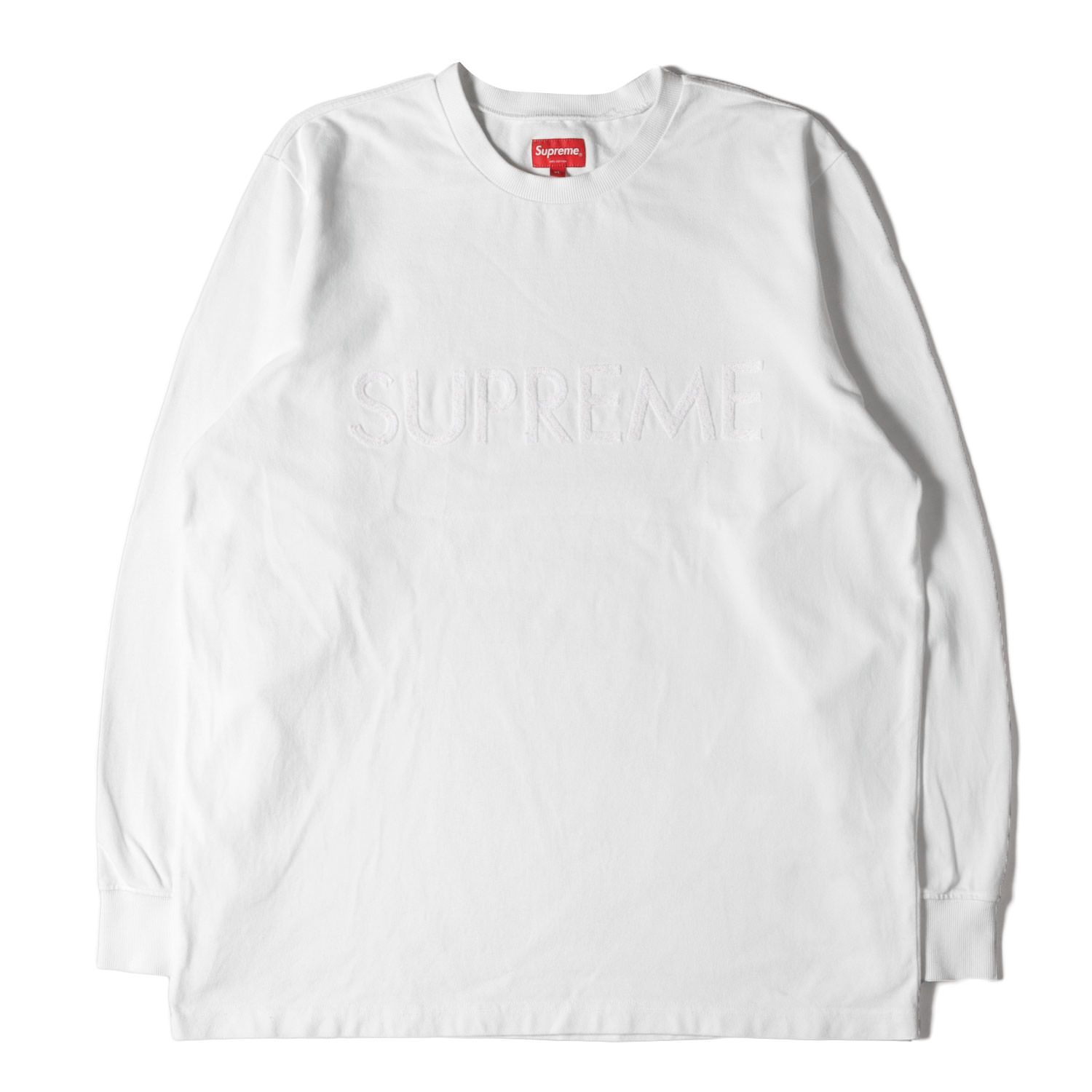 Supreme シュプリーム Tシャツ サイズ:XL ブランドロゴ 刺繍 ピケ