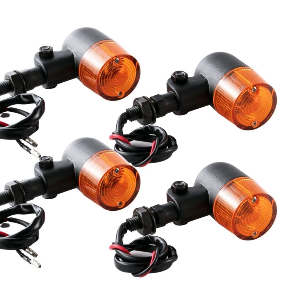 ランプ屋 在庫処分】one+lifestyle バイク ヨーロピアン ウインカー 円筒型