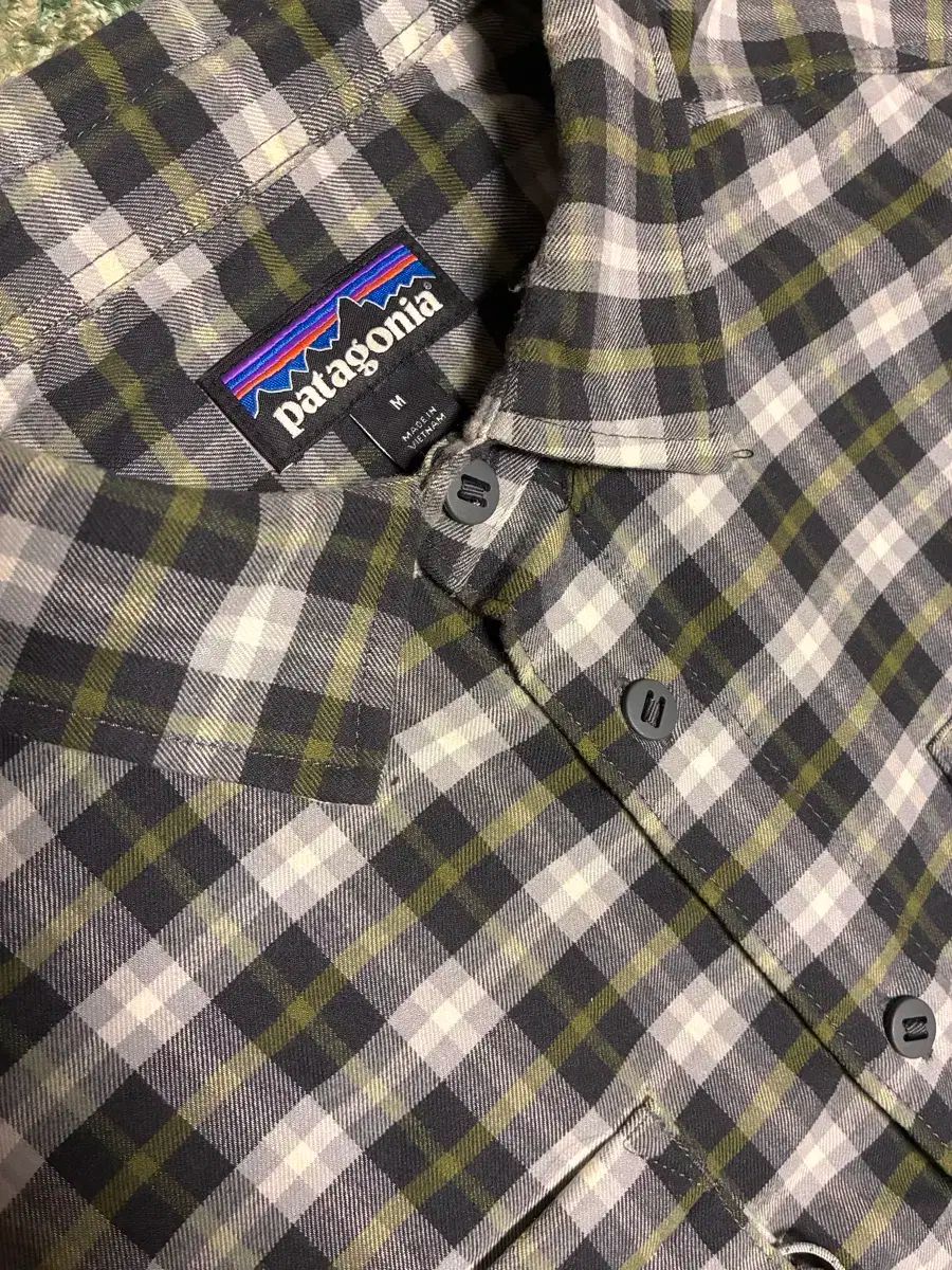 パタゴニア フランネル シャツ グリーン