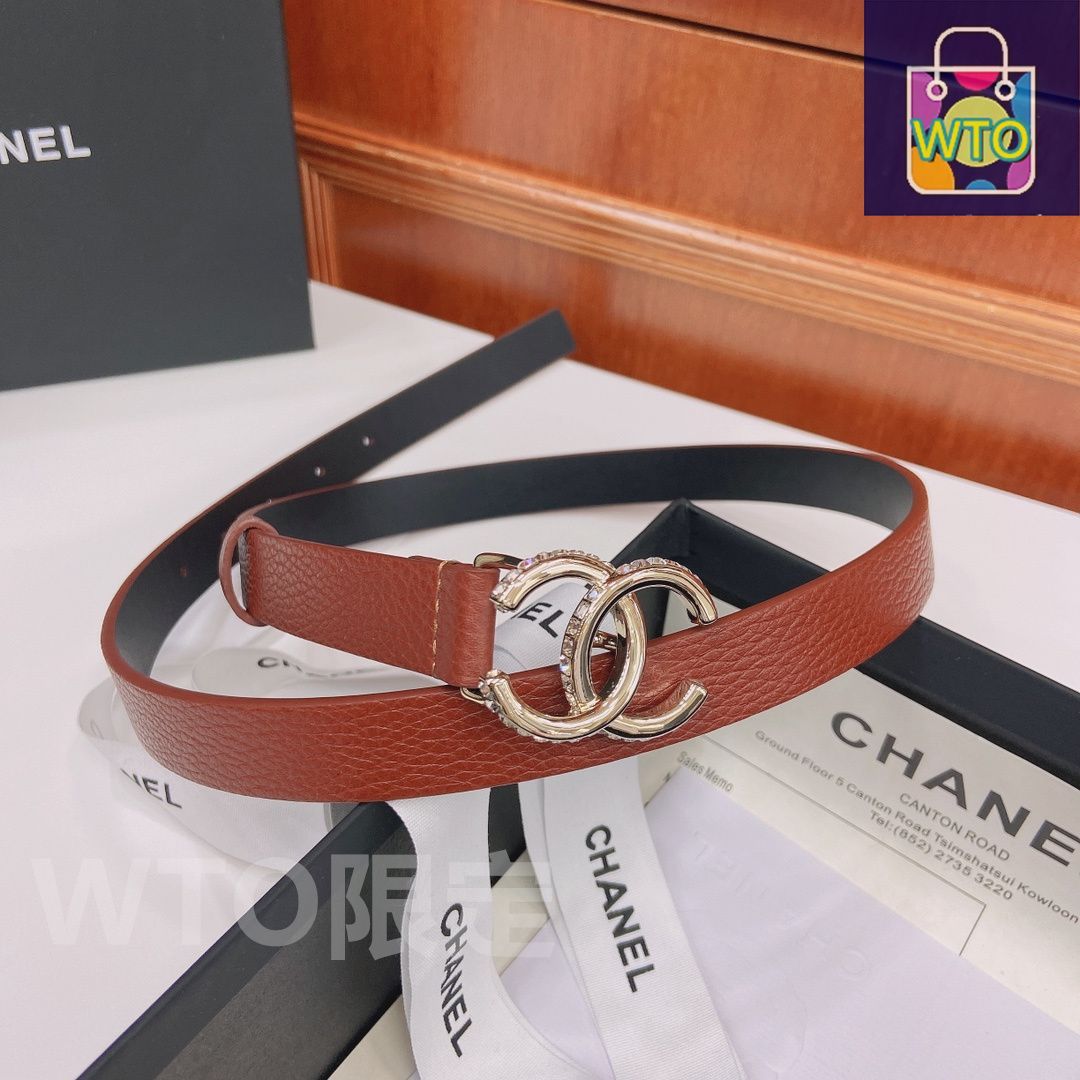 今日特価】Chanel ソフトレザーベルト-1 - メルカリ