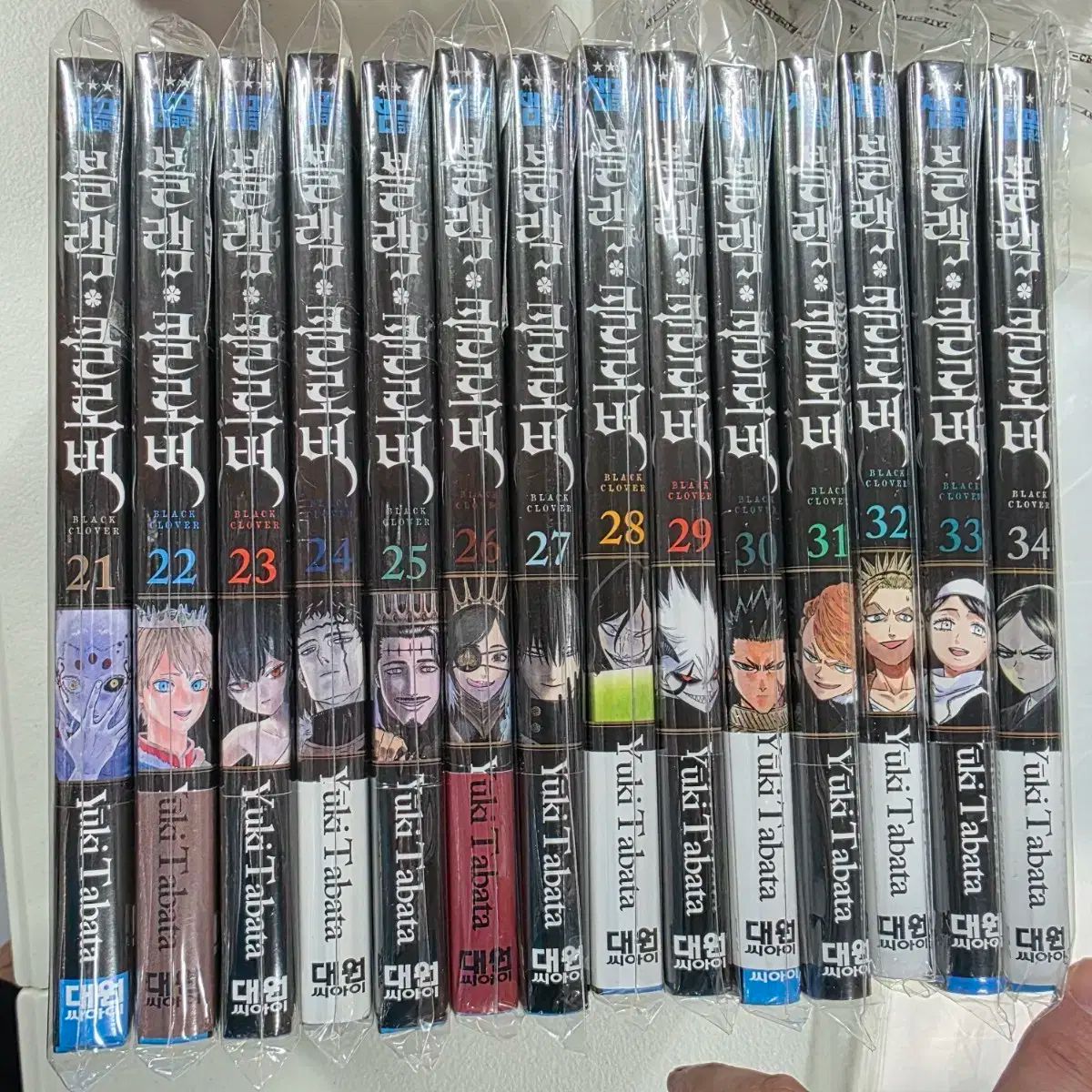 ブラック クローバ 21 34 巻 未開封 初版