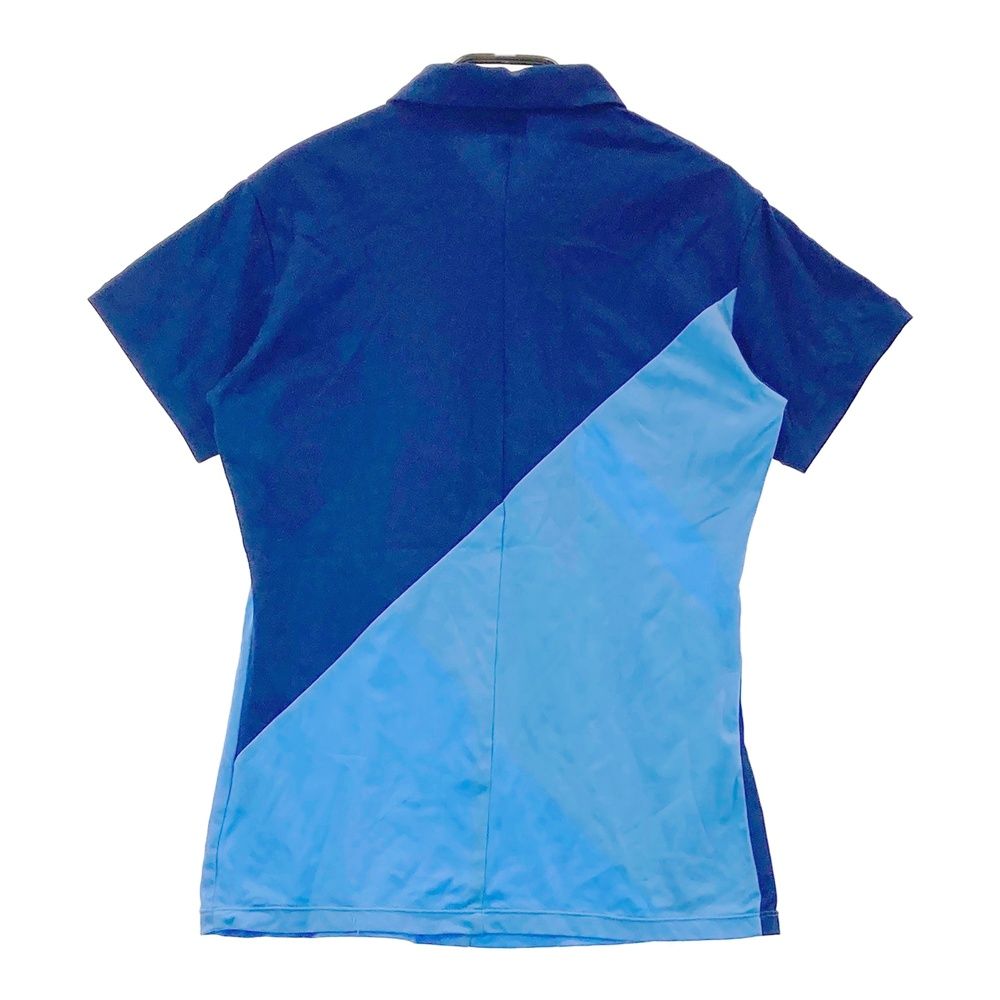 デサントゴルフ 長袖 ポロシャツ ウェア ブルー Lサイズ デサントゴルフ 長袖 ポロシャツ ウェア ブルー Lサイズ デサント