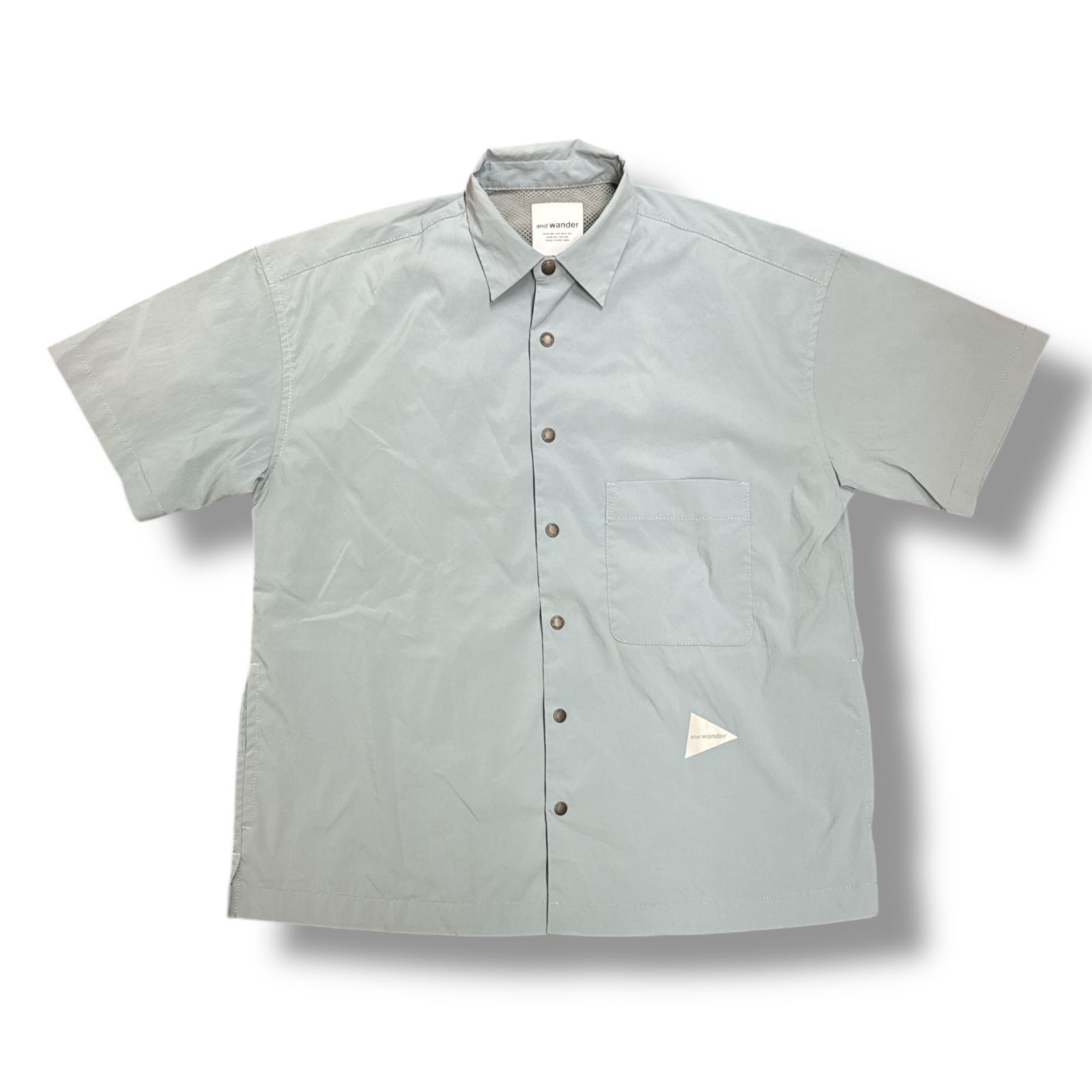 参考上代26400円 and wander UV cut stretch SS shirt ユーブイカット 