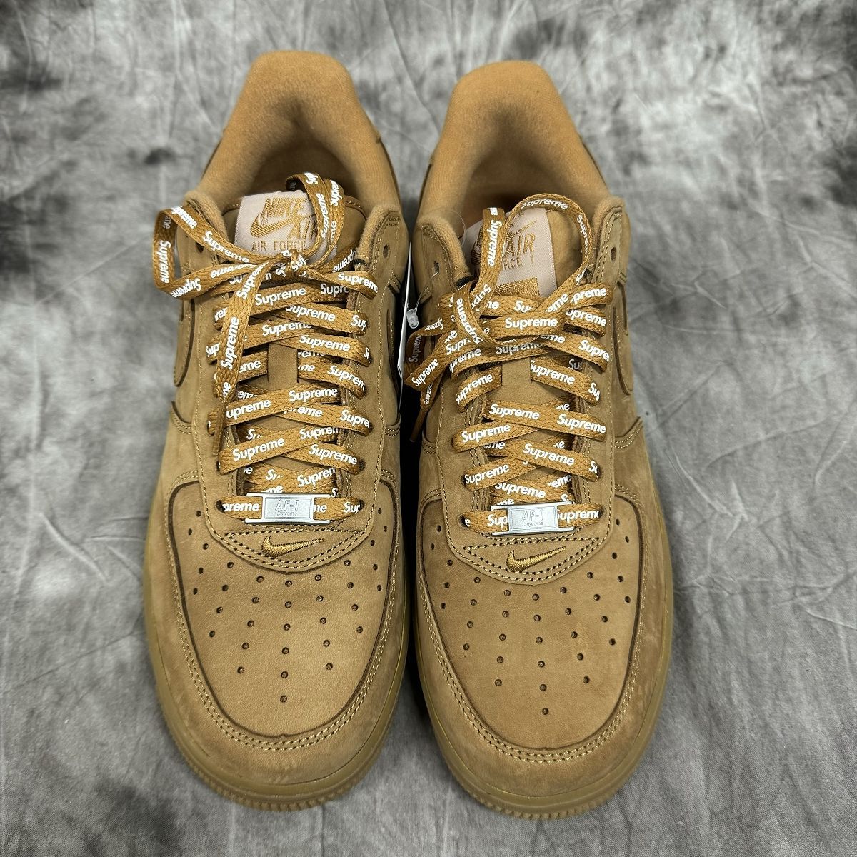 【未使用】Supreme×NIKE/シュプリーム×ナイキ AIR FORCE 1 LOW Flax/Wheat/エアフォース1 ロー  DN1555-200/27.0