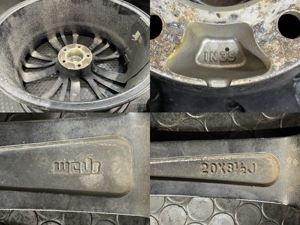 Weds LEONIS FY ウェッズ レオニスFY 20インチ 4本 8.5J5HPCD114.3+35