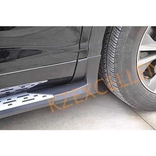 日産のすべての新しいQashqai20162017ランニングボードドアサイドステップナーフバー