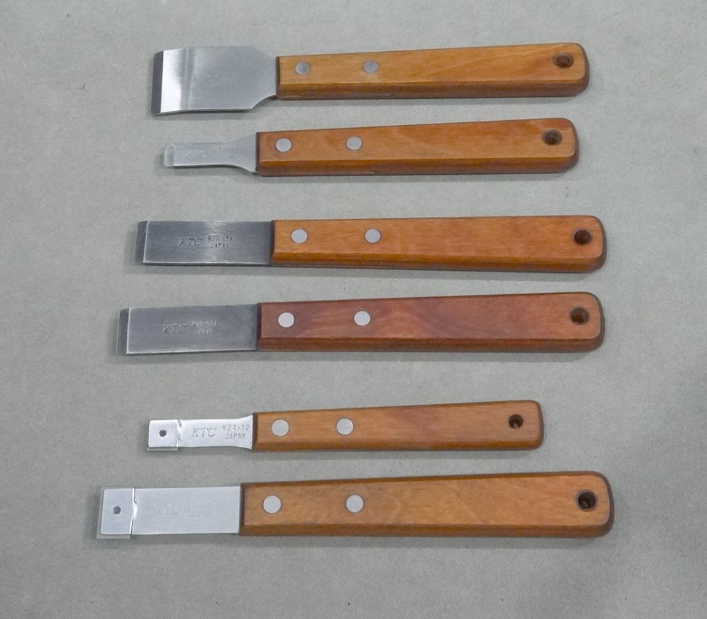 KTC スクレーパー 6本セット売り