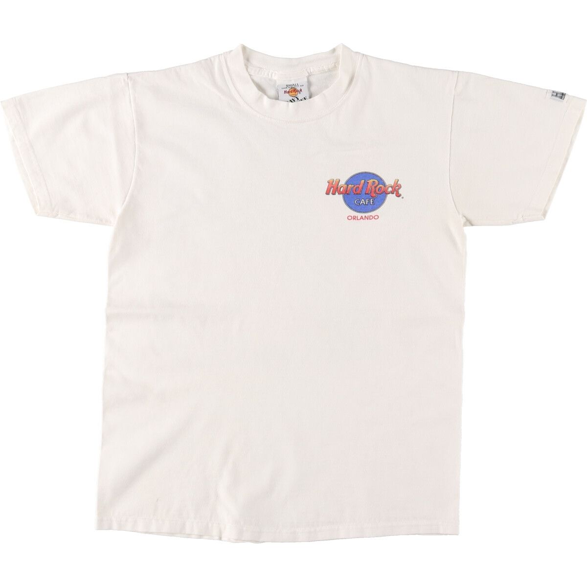 古着 90年代~ ハードロックカフェ HARD ROCK CAFE ORKAND アドバタイジングTシャツ USA製 メンズS ヴィンテージ/eaa453107