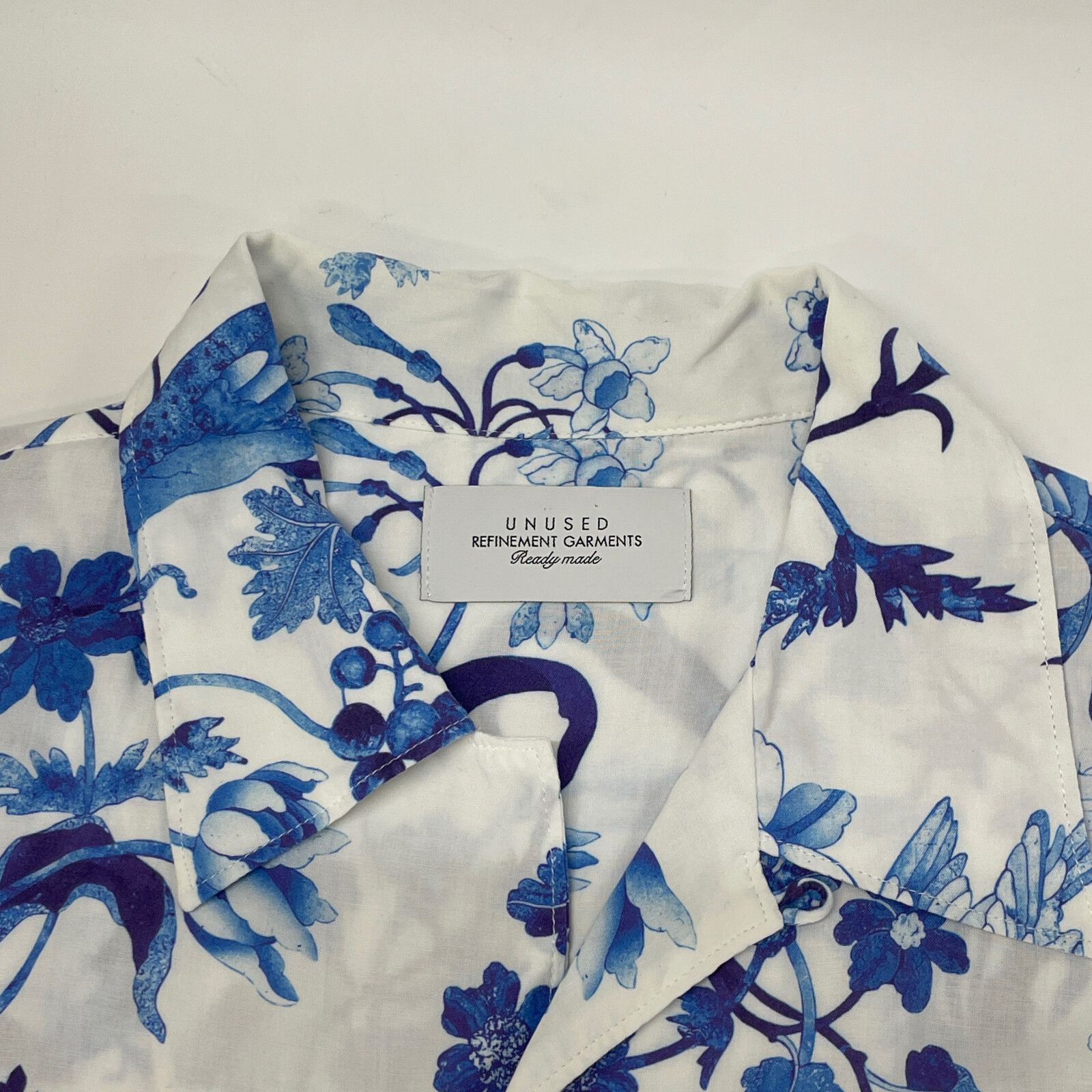 UNUSED アンユーズド 【×Museo Del Prado】US2217 プラド柄 shirt UNUSED アンユーズド 【×Museo Del Prado】US2217 プラド柄 shirt