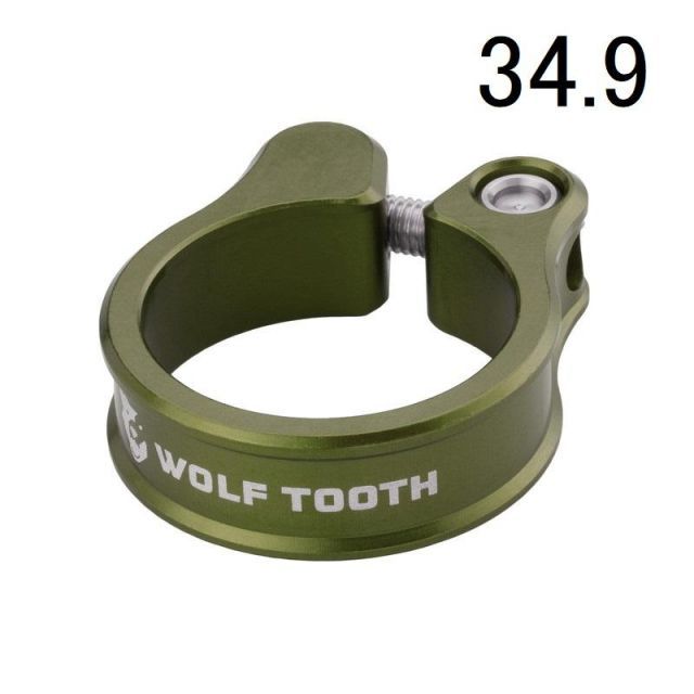 WOLF TOOTH ウルフトゥース Seatpost Clamp シートポスト クランプ 34.9mm 限定カラー オリーブ