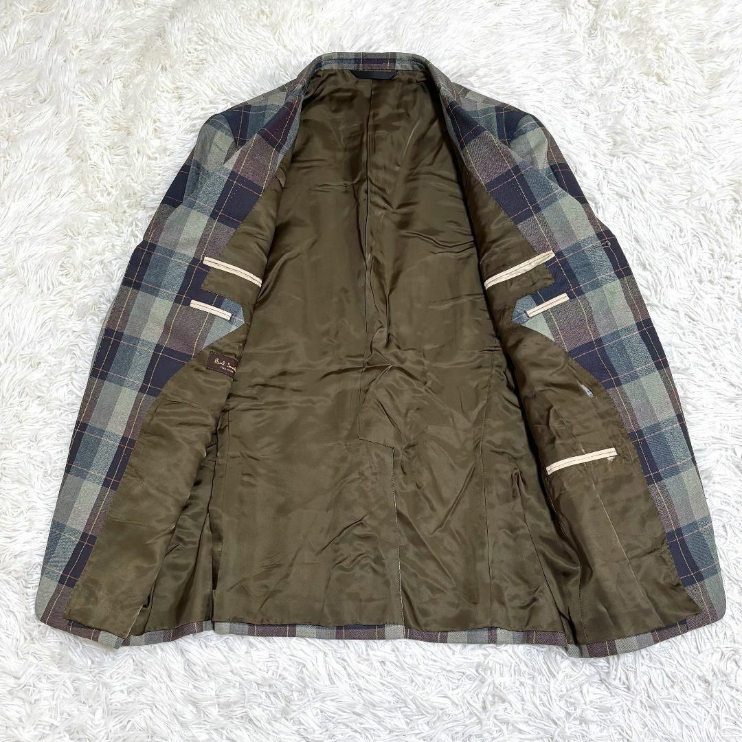 Paul Smith サマーウール テーラードジャケット M グリーン