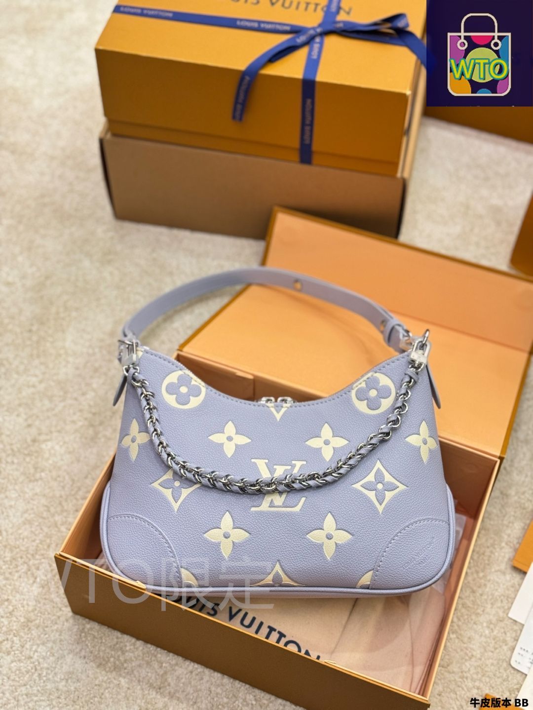 Louis Vitton ヴィンテージ　バッグ 今日WTO】Louis Vuitton モノグラム ハーフムーンバッグ