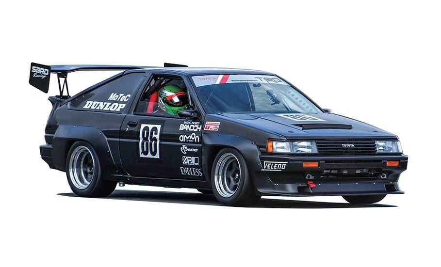 ZoomOn Z206 1|24 ドリフトキング スーパーN2 AE86 パーツセット アオシマ用