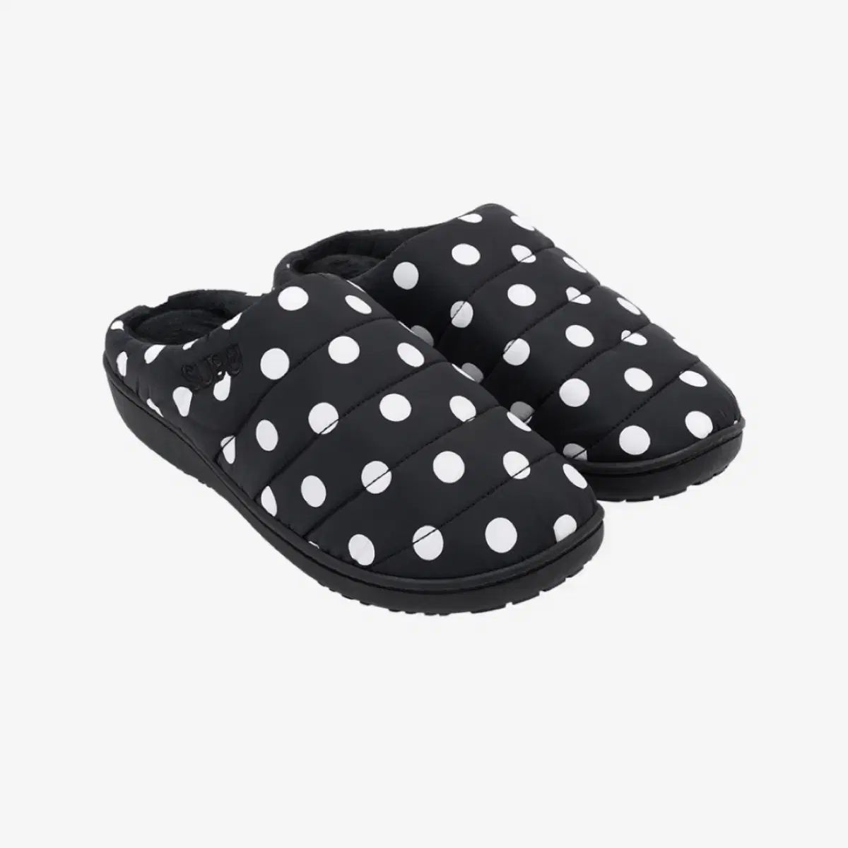 SUBU スブ パーマネント f LINE ドット ダウン スリッパ
