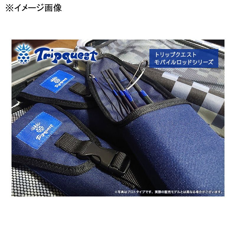 crazy-ocean（クレイジーオーシャン）] TQロッドケース WIDE ネイビー