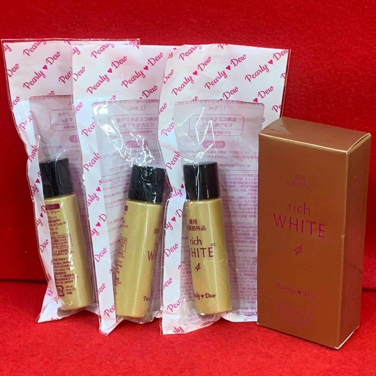 パーリーデュー トリプル+1 薬用美白 THEリッチホワイトエッセンス