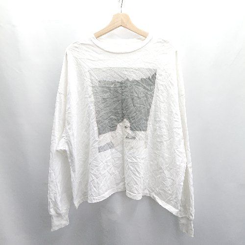 アガウド AgAwd カットソー 長袖 オフホワイト 白 F *A715 other - アガウド AgAwd カットソー 長袖 オフホワイト 白 F *A715の