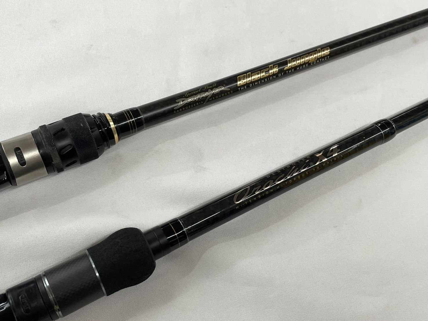 送料無料 一部地域除く メガバス デストロイヤー 2本セット ブラックジャングル F6･1|2-74XBJ - オロチX4 FX-711 X4 セブンイレブン バスロッド 西濃発送 ＭＥＧＡＢＡＳＳ デストロイヤー ヴァルキリー エヴォルジオン ０７j