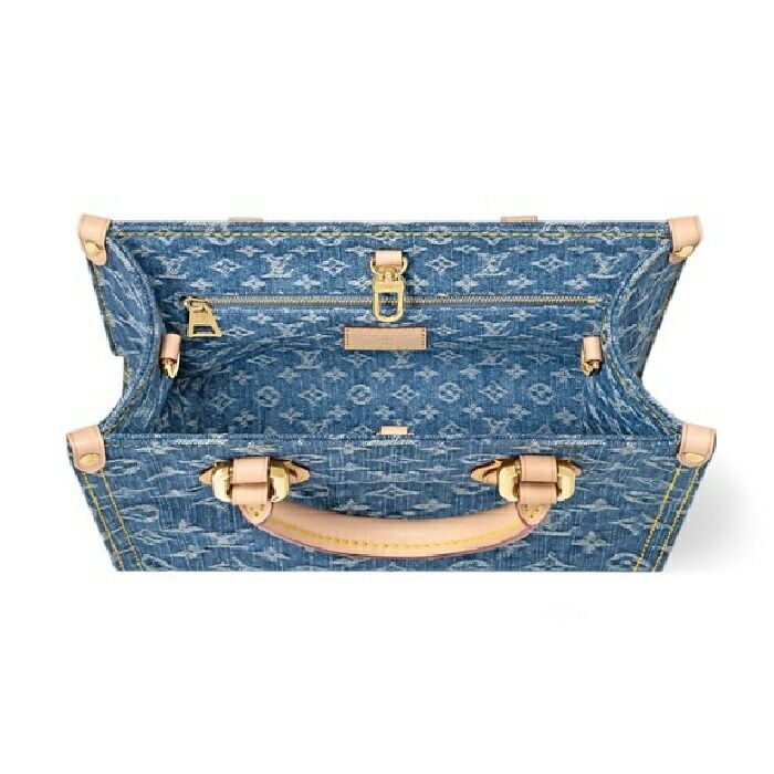 LOUIS VUITTON モノグラム・デニム オンザゴー PM / M14633 LOUIS VUITTON ルイヴィトン ハンドバッグ M14633 オンザゴーPM