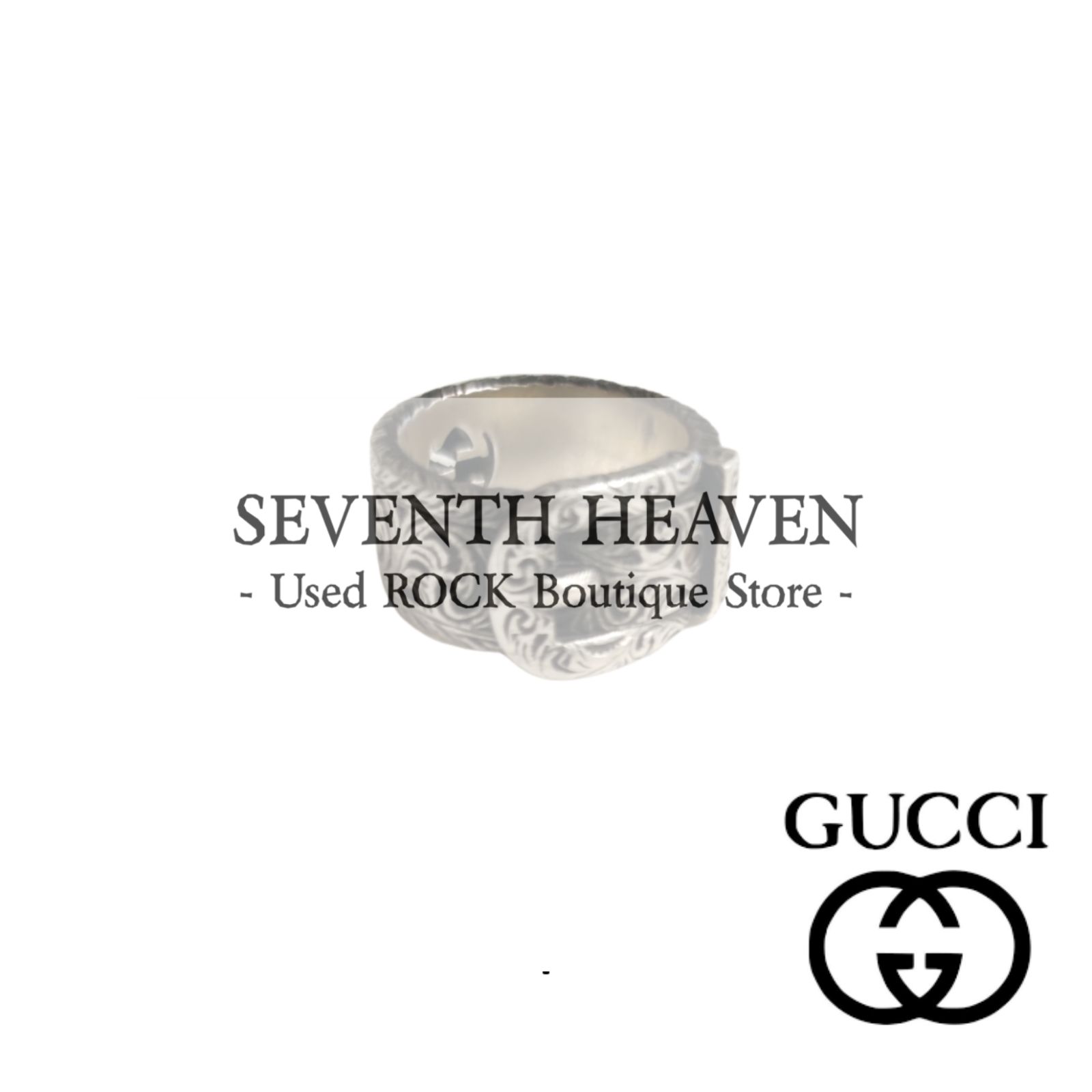 GUCCI グッチ リング 指輪 インターロッキング ベルト ガーデン