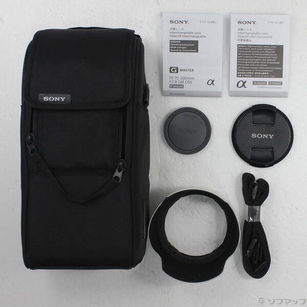 中古品〕 FE 70-200mm F2.8 GM OSS SEL70200GM ホワイト【262