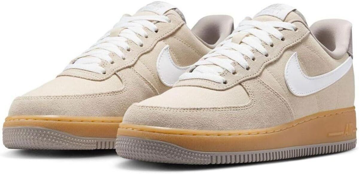 ナイキ エア フォース 1 07 W AIR FORCE 1 07 ライトカーキ|ガムイエロー|カレッジグレー|ホワイト HV4306-234 24.5cm 24.5 cm