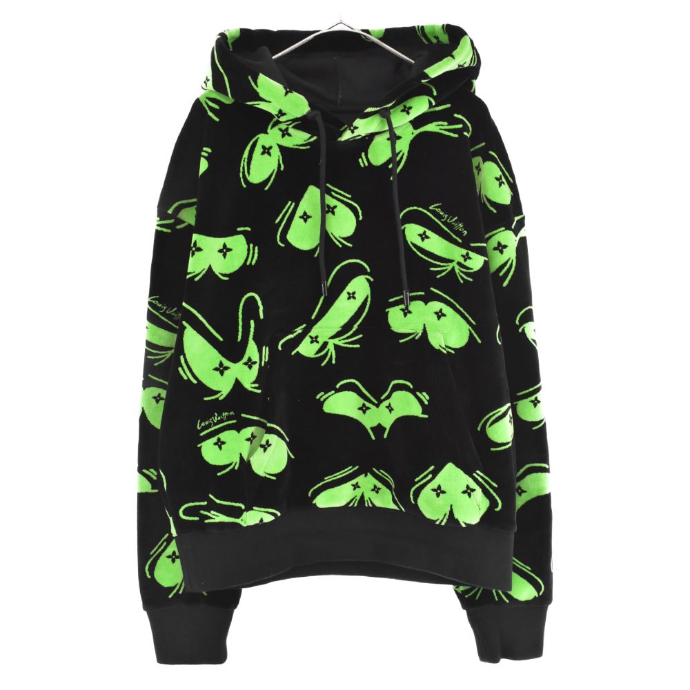 未使用タグ付き ルイヴィトン アイズグラフィックジャカードパーカー 未使用タグ付き ルイヴィトン アイズグラフィックジャカードパーカー