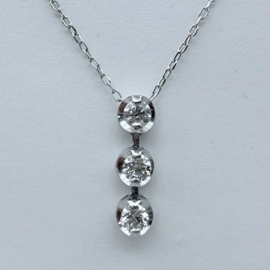 Pt850 ネックレス チェーン Pt900 0.30 刻印 ペンダントトップ 2.11g 220615-1